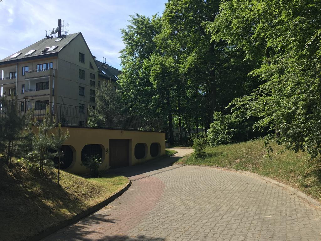 Wolin-Travel Apartament Dom Przy Parku 미엥지즈드로예 외부 사진